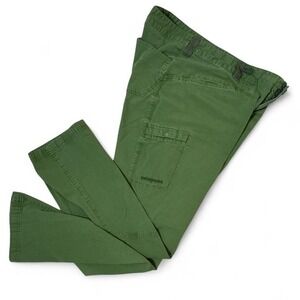 Patagonia Olive Green Cargo Pants Womens Outdoor Utility Casual Trousers